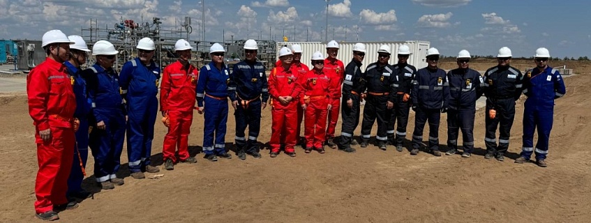 KazMunayGas and Sinopec Officials Visit Rozhkovskoye Field