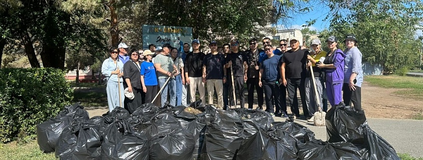 Ural Oil & Gas LLP Hosts Another Cleanup Day as Part of the 'Taza Kazakhstan' Eco-Action.