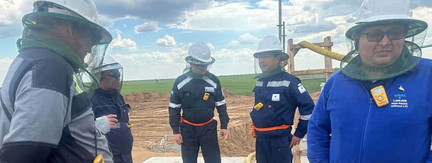 On May 22, 2024, the Deputy Chairman of the Management Board of JSC NC "KazMunayGas" Brekeshev Serikkali Amangaliнevich paid a working visit to "Ural Oil and Gas" LLP.